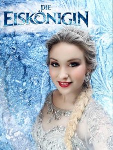 Eiskönigin Autogramkarte